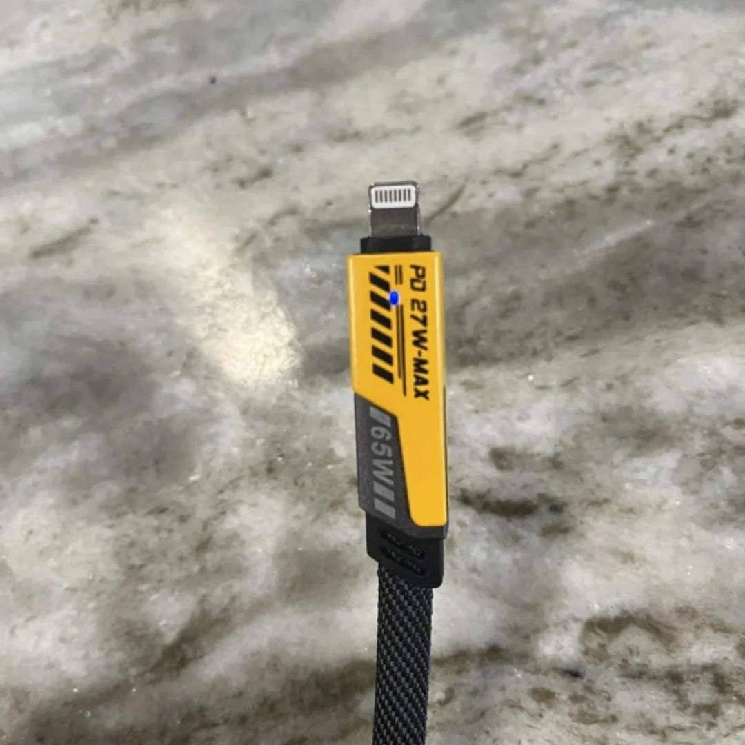 4 in 1 Fast Charging Cable | Multi-Port USB-C to Type-C & Lightning