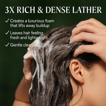 Nature Herbal Green Triangle Shampoo Bar Soap