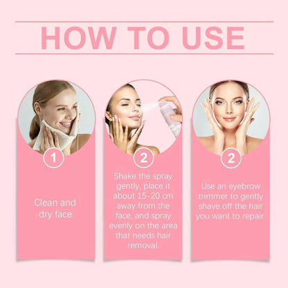 Facial Hair Remover Spray