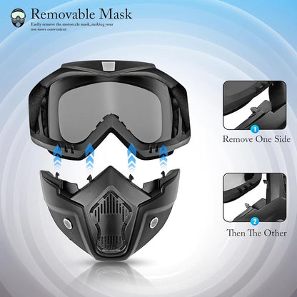 Motorcycle Goggle Mask For Bikers