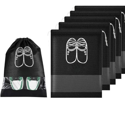 Fabric Shoe Bags (Pack of 4)