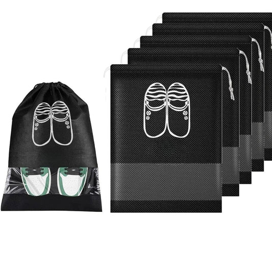 Fabric Shoe Bags (Pack of 4)
