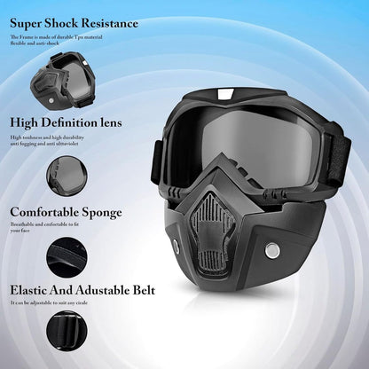 Motorcycle Goggle Mask For Bikers