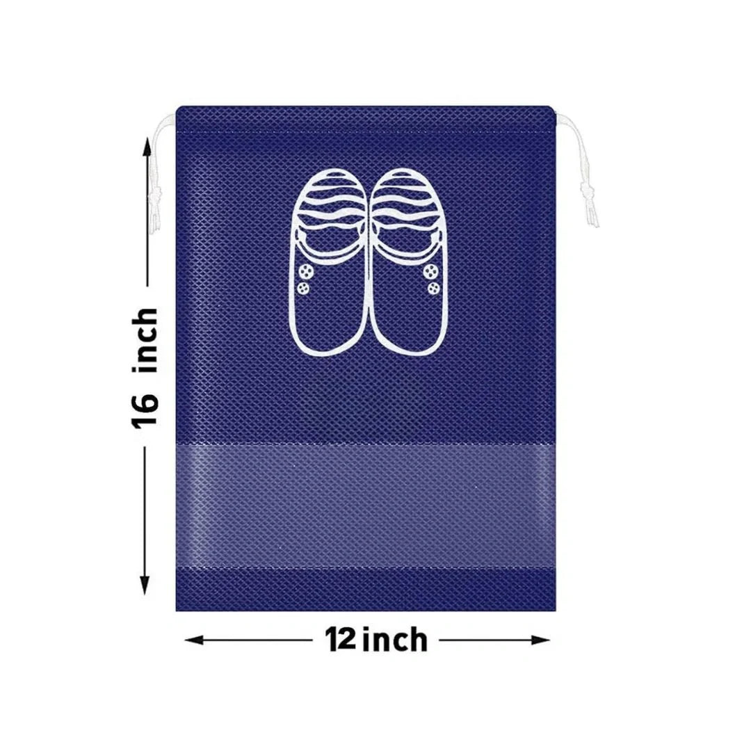 Fabric Shoe Bags (Pack of 4)