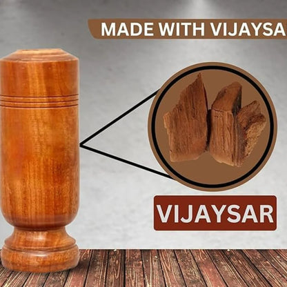 Sugar Balance Wooden Water Glass