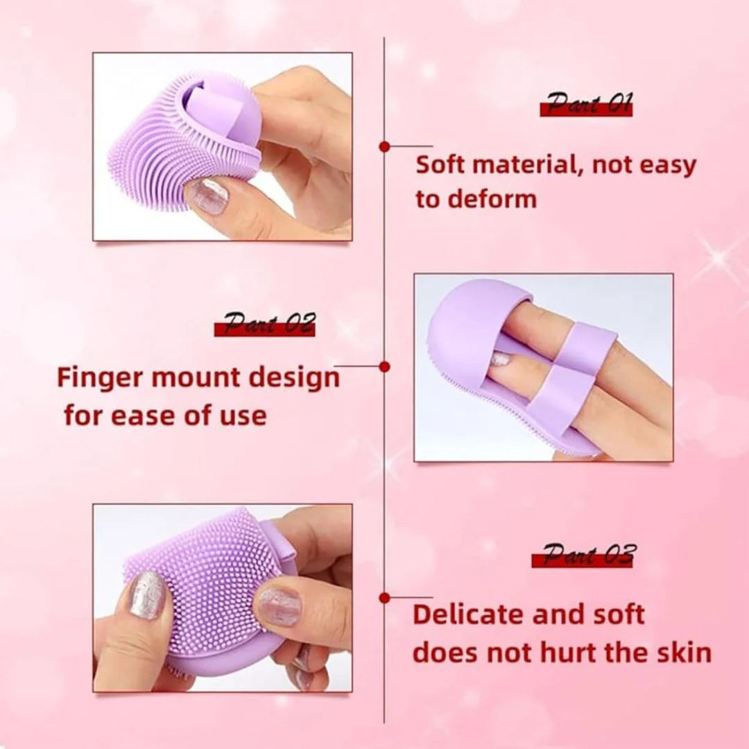 Silicone Face Scrubber (Pack Of 2)