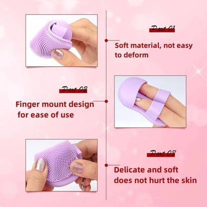Silicone Face Scrubber (Pack Of 2)