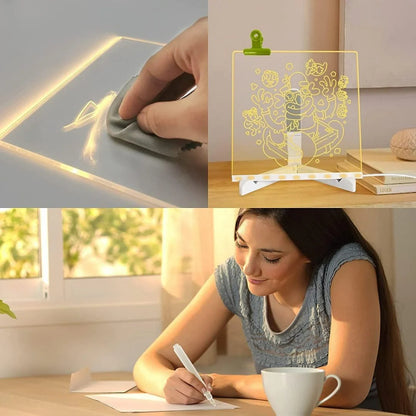 LED Acrylic Writing Board