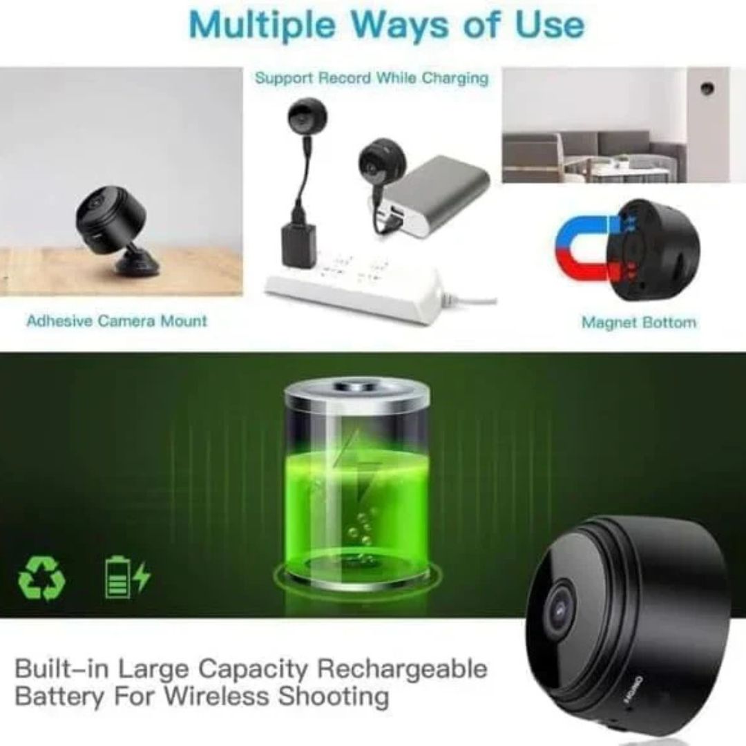Magnetic HD Mini Camera