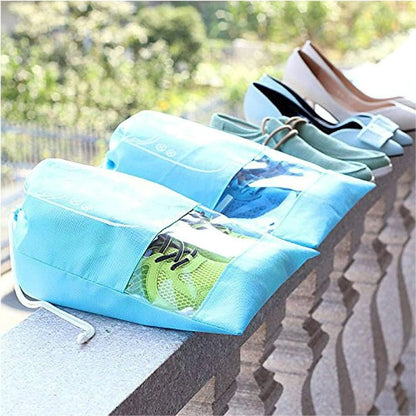 Fabric Shoe Bags (Pack of 4)
