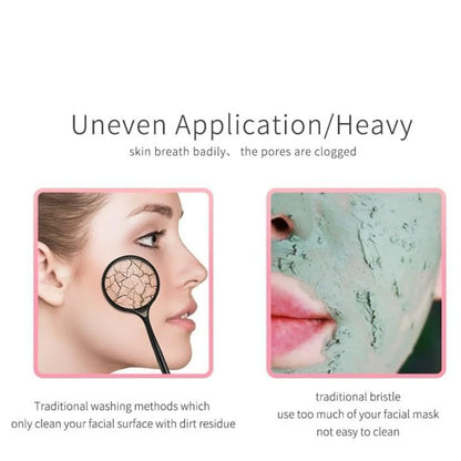 Double-Ended Silicone Face Mask Brush (Buy 1 Get 1 Free)
