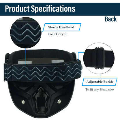 Motorcycle Goggle Mask For Bikers