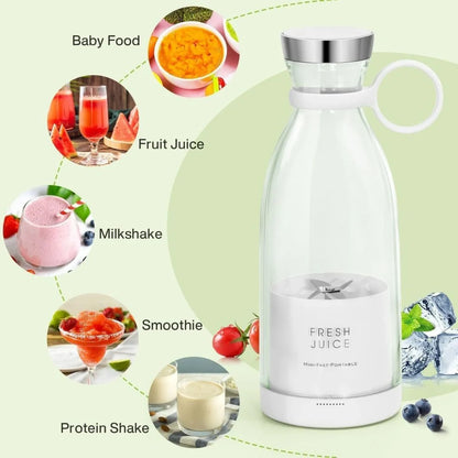 Portable Electric Mini USB Bottle Juicer Blender