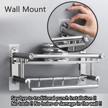Adhesive Hooks for Wall (15 pcs)