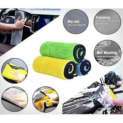 Microfiber Cloth for Car Cleaning(Buy 1 Get 1 Free)