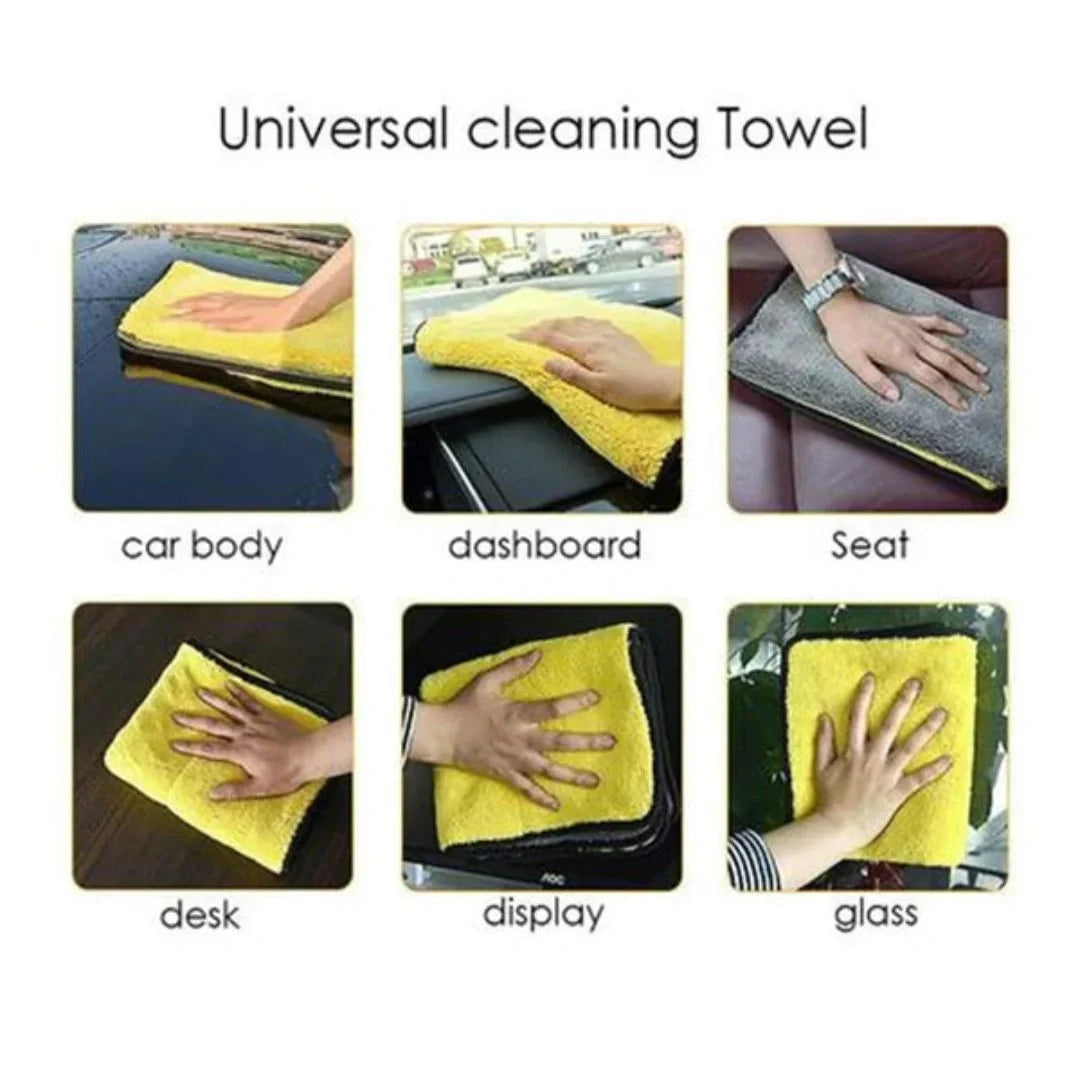 Microfiber Cloth for Car Cleaning(Buy 1 Get 1 Free)