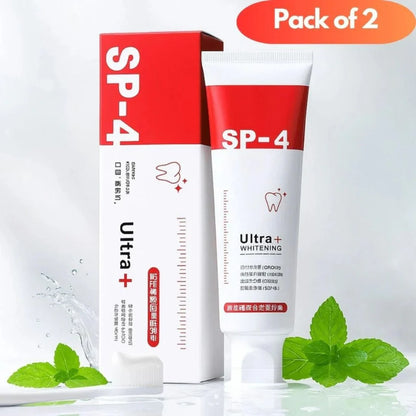 SP-4 Probiotic Brightening and cleaning toothpaste(Pack of 2)