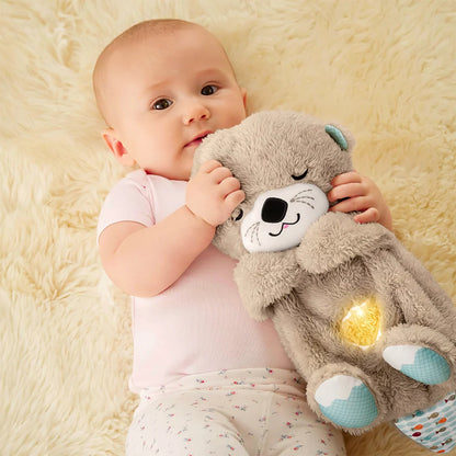 Cute Breathing Teddy Bear With Melodies