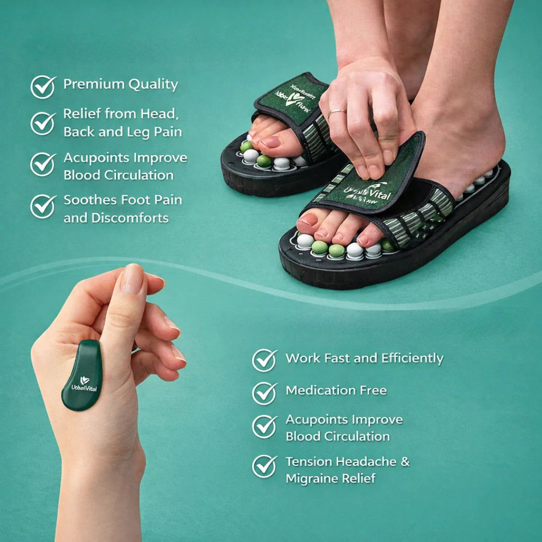 Acupressure Therapy Slippers