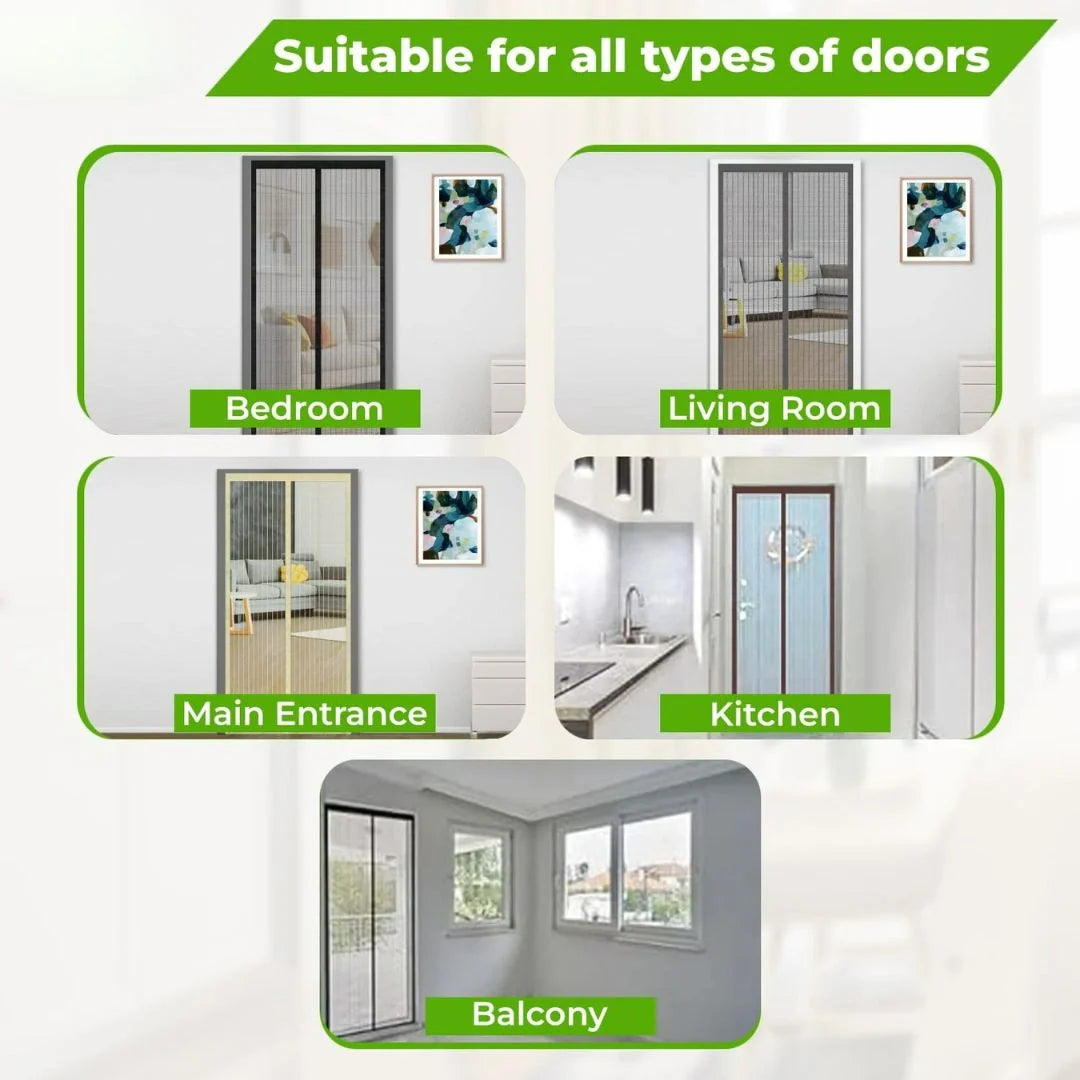 Magnetic Door Net