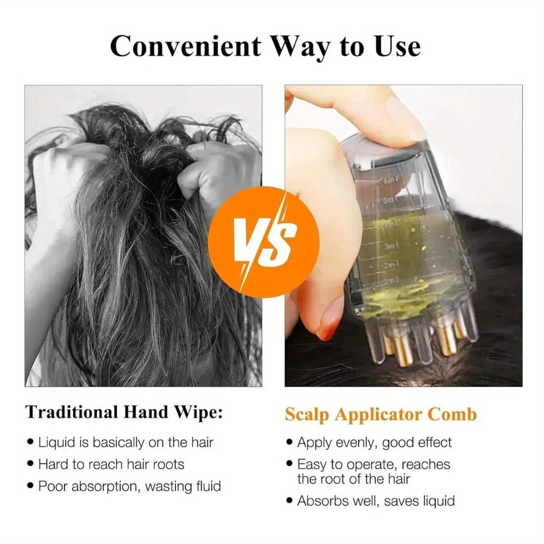Scalp Applicator Hair Oil Comb