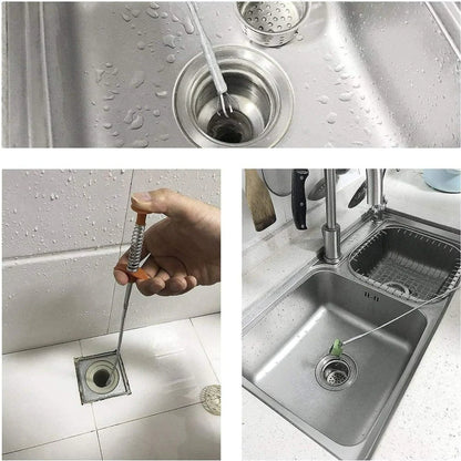 FlexiClean Sink Clean Steel Pipe