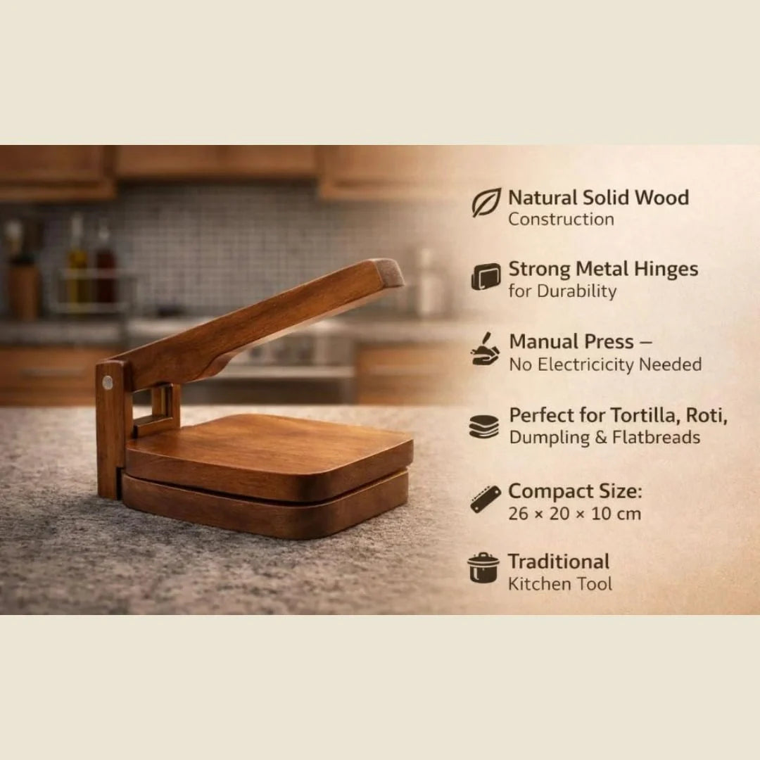 Wooden Roti Maker