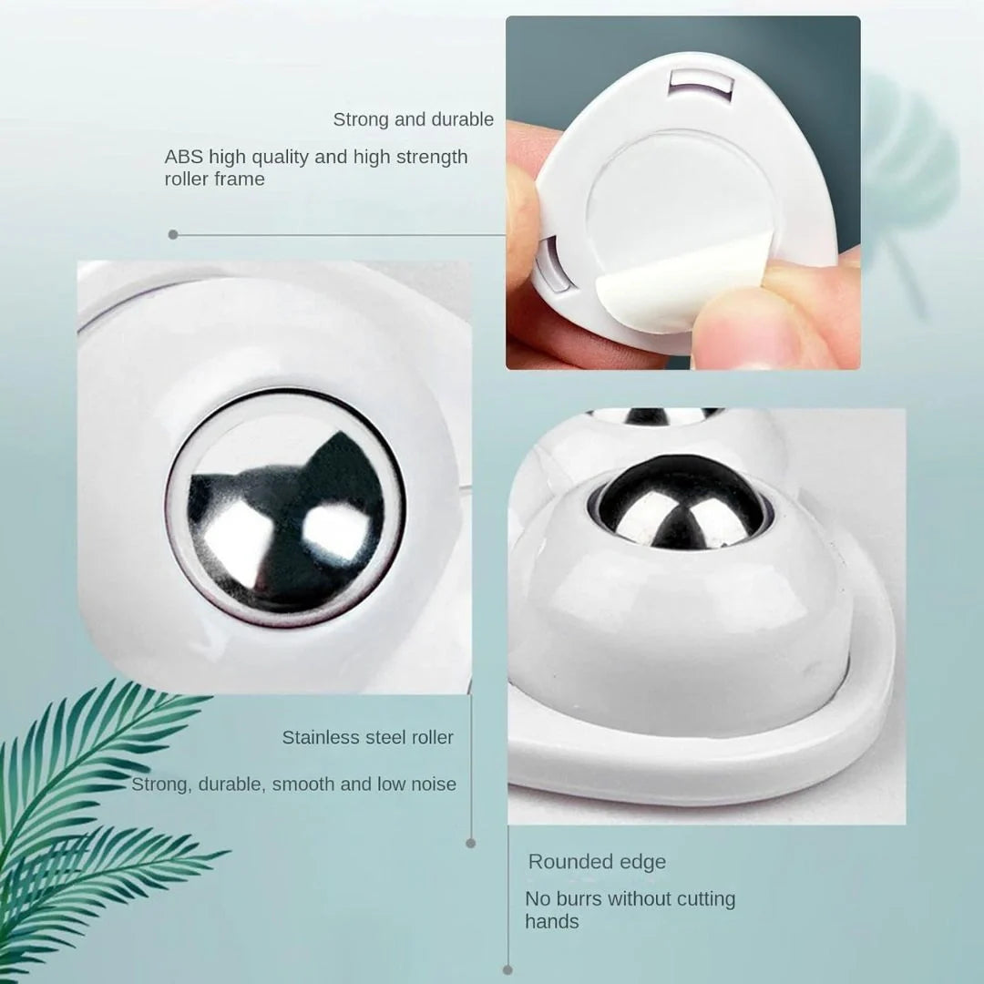 4pcs Caster Wheel Self Adhesive