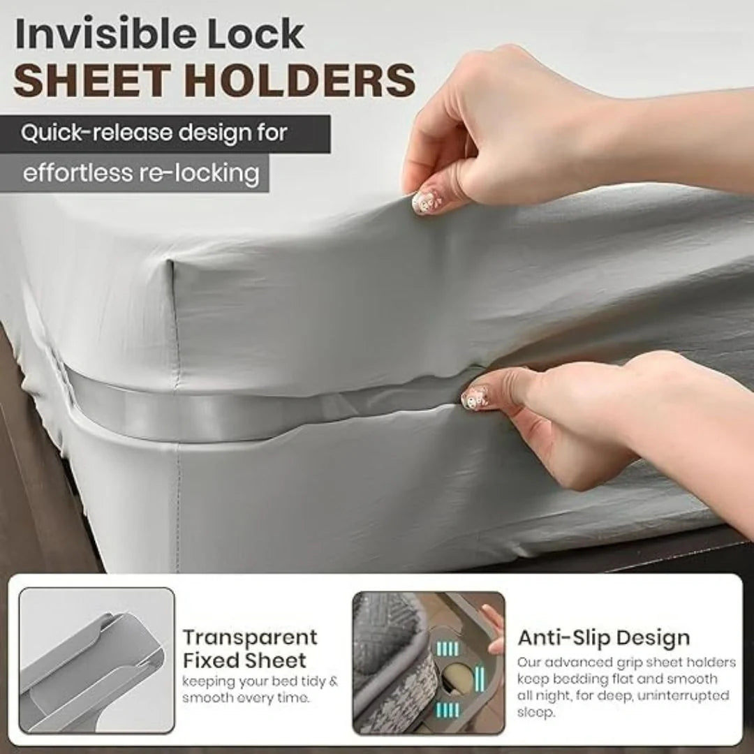 Bed Sheet Holders (Pack of 4)
