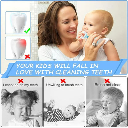 U Shaped Toothbrush for Kids(Pack of 2)