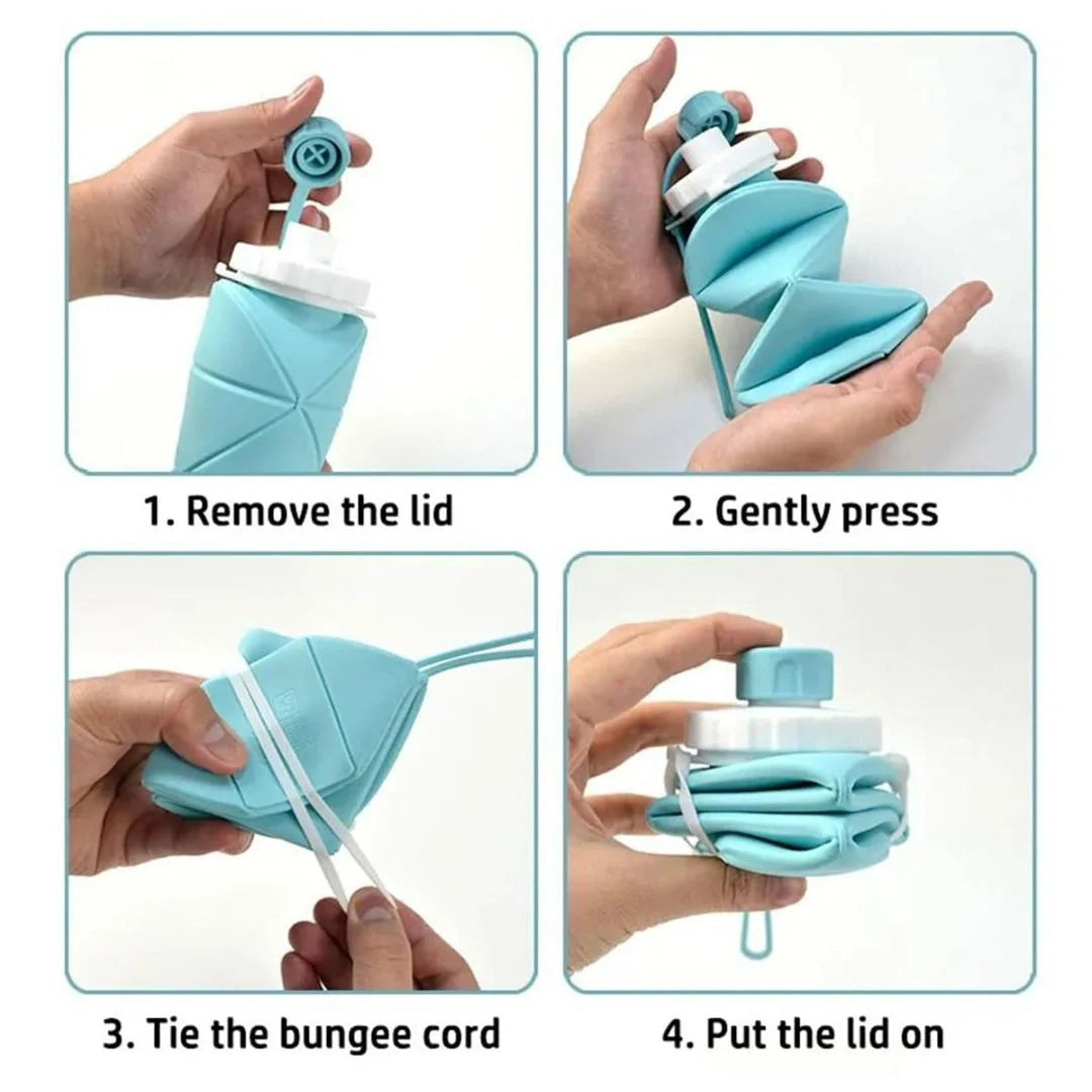 Foldable Silicon Bottle