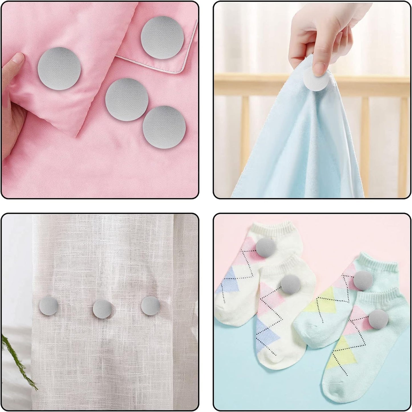 Mushroom Blanket Clips (10 pcs)
