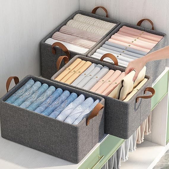 Folding Wardrobe Organizer ( 2 Pcs)