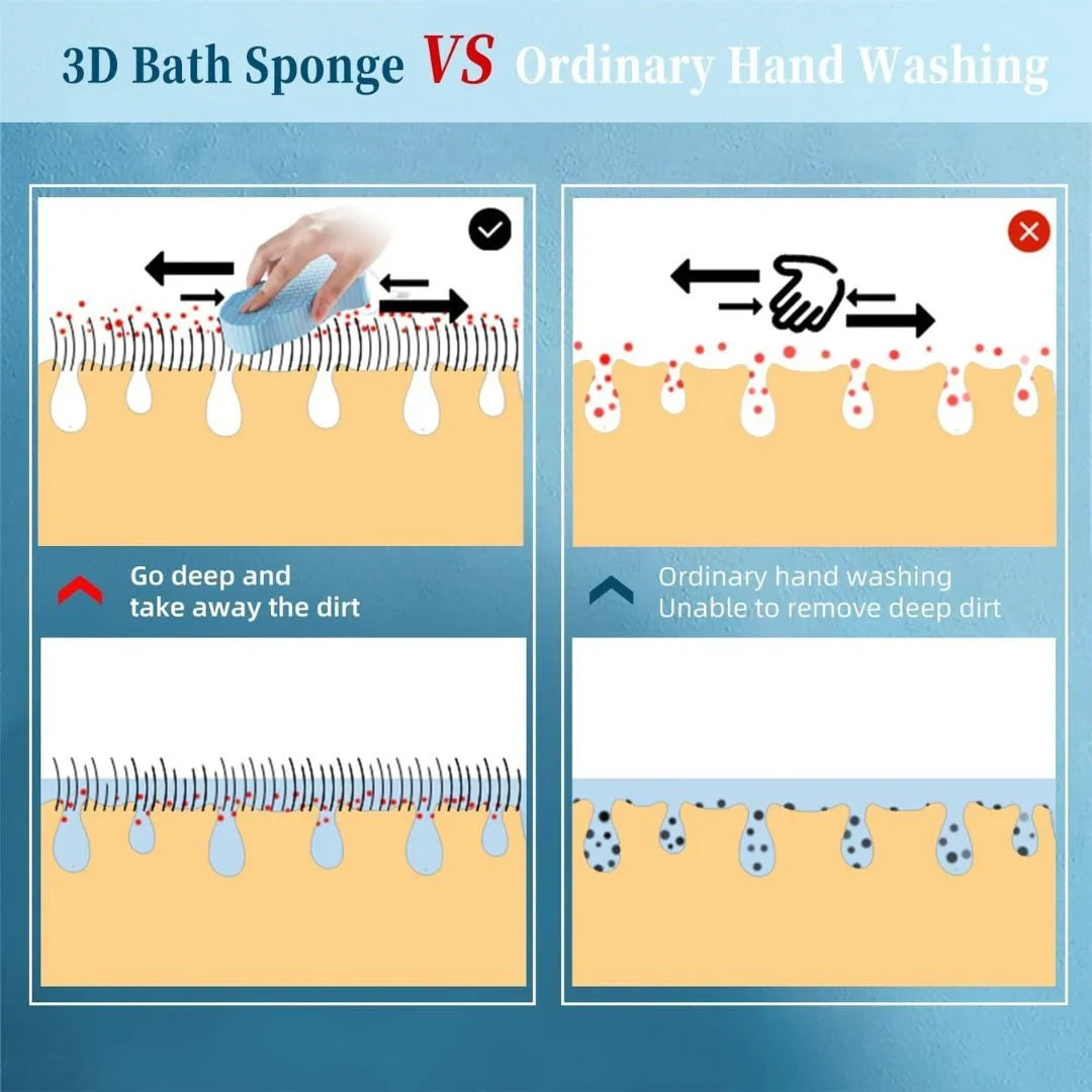Ultra Soft Bath Body Shower Sponge