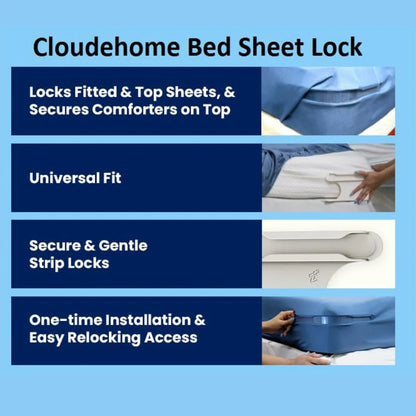 Bed Sheet Holders (Pack of 4)