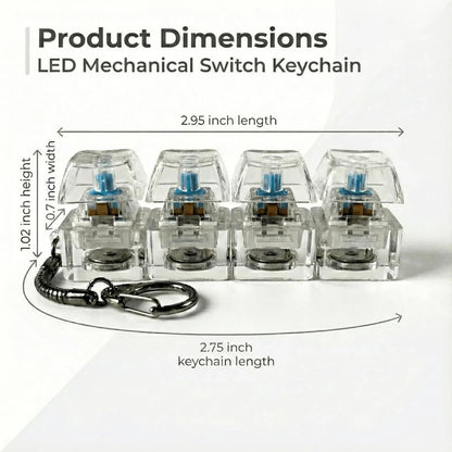 Mechanical Keyboard Switch Fidget Keychain