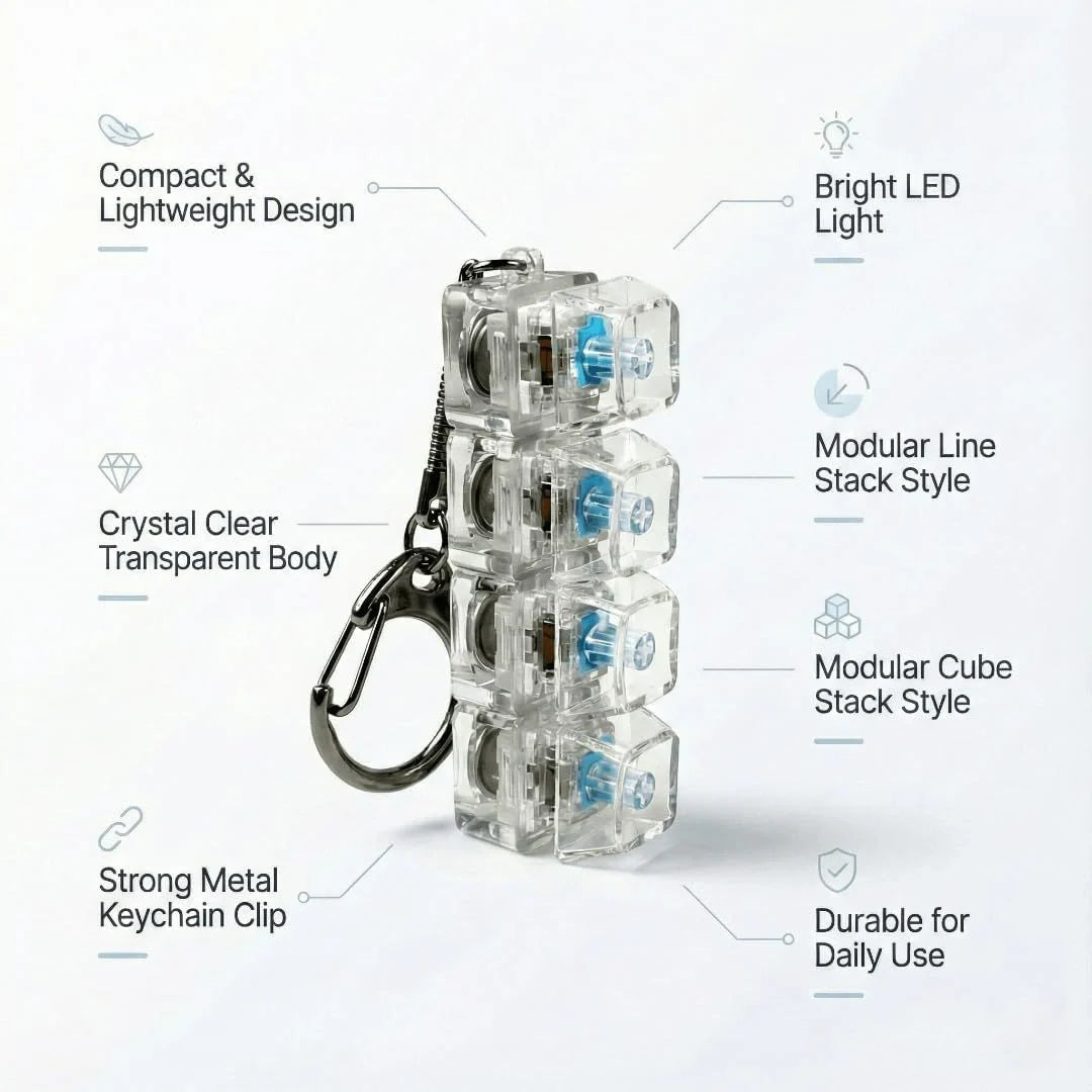 Mechanical Keyboard Switch Fidget Keychain