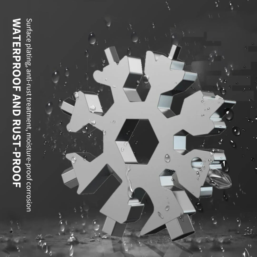 18-in-1 Multipurpose Snowflake Tool