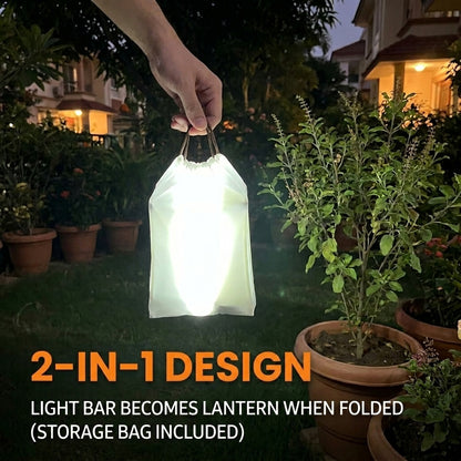 Aploix 2 in 1 Inflatable Solar Light | 4000 MAH Power Bank |
