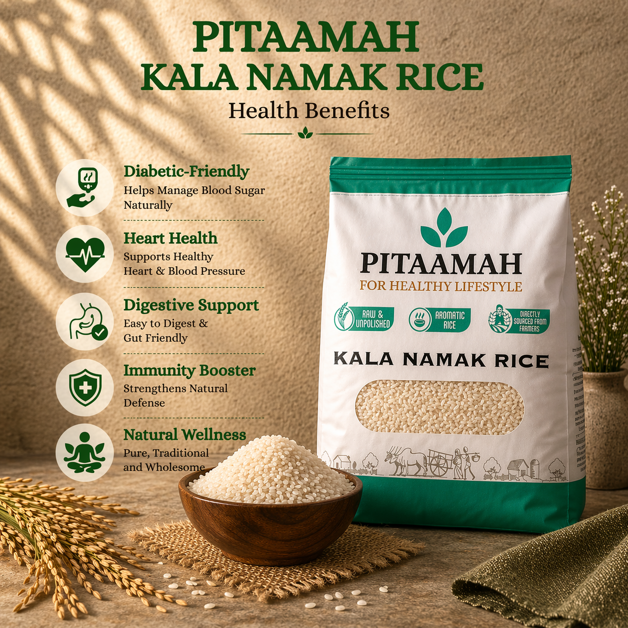 Kala Namak Rice