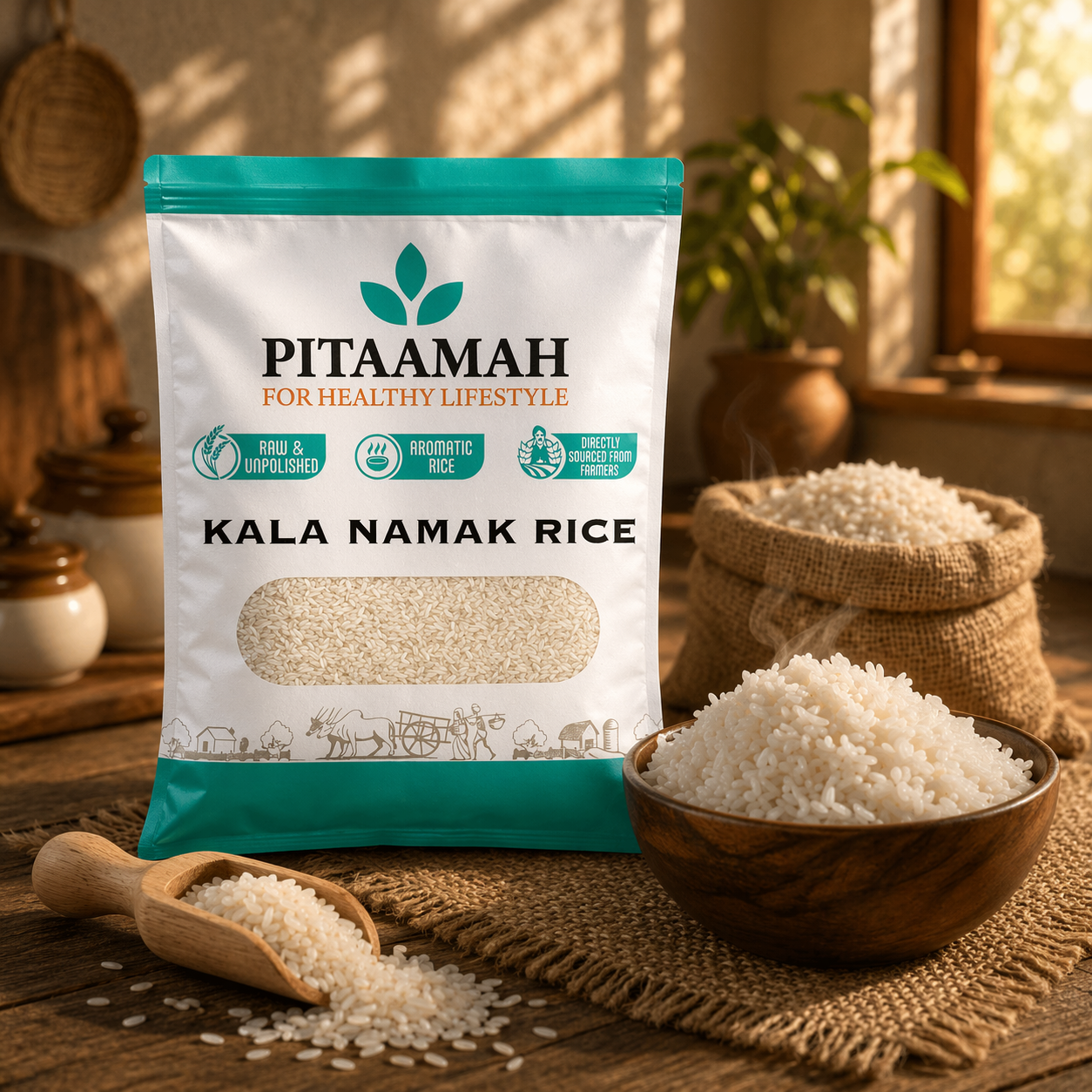Kala Namak Rice