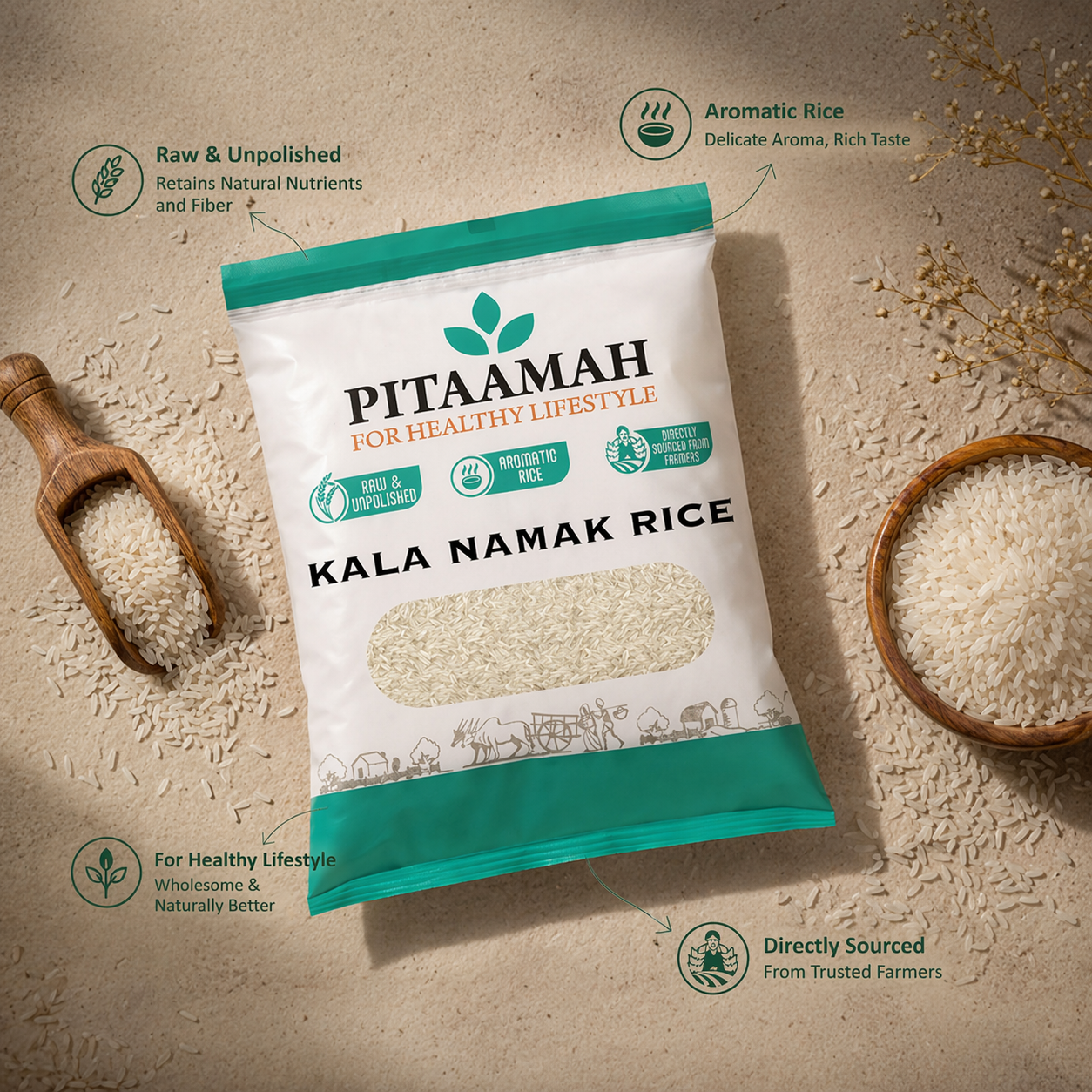 Kala Namak Rice