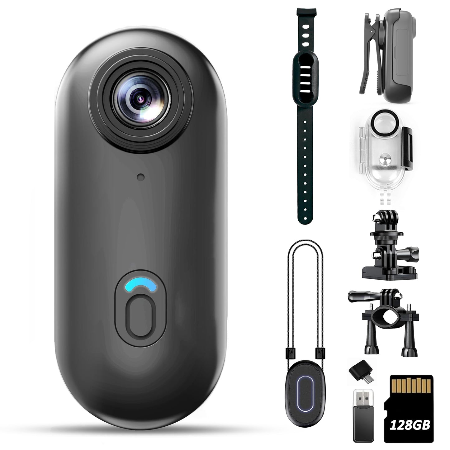 Mini POV Body Camera 128 GB