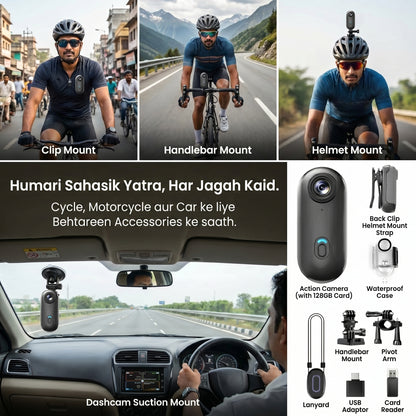 Mini POV Body Camera 128 GB